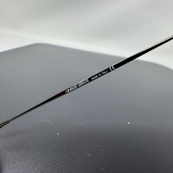 Giorgio Armani Eyeglasses 1063 1308 54-18-140 Made in Italy Minimal Half Rimless - Picture 5 of 11